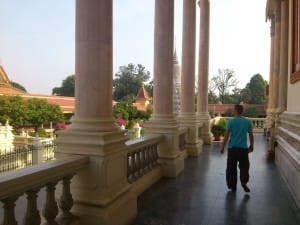 галереи дворца Пномпень