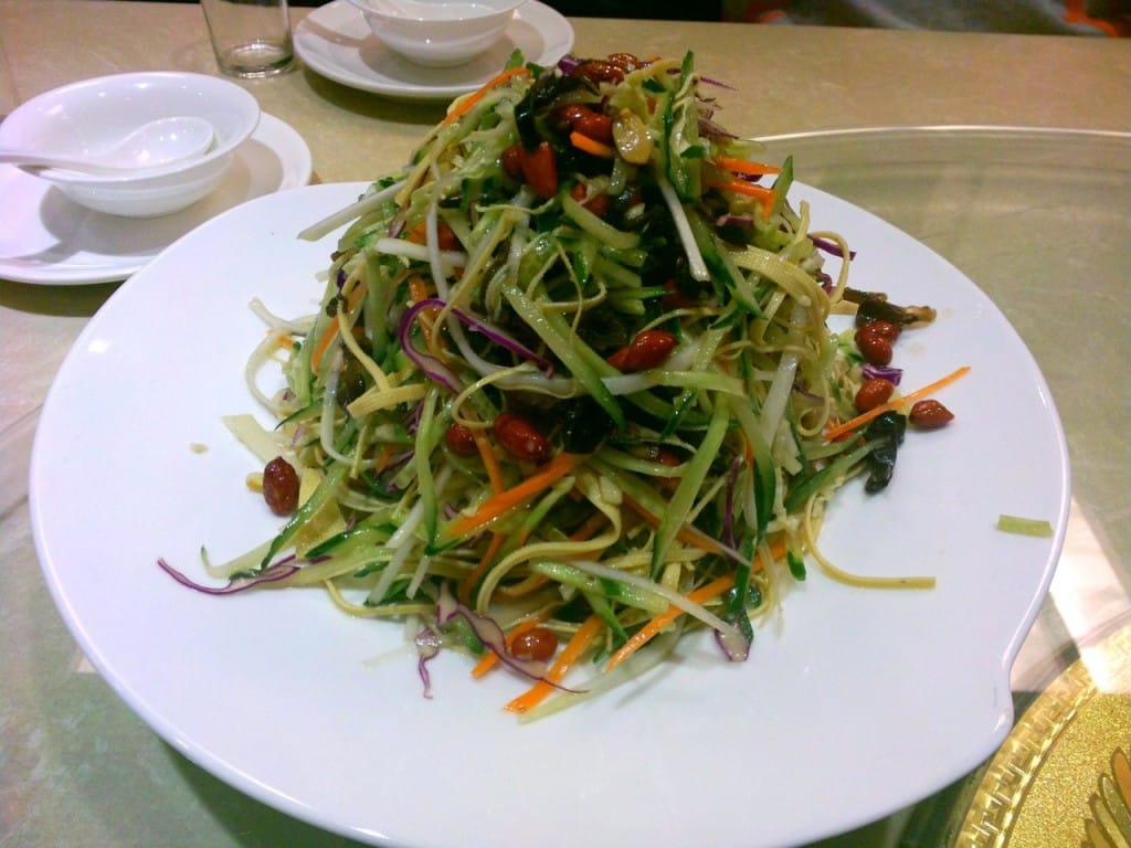 китайский домашний салат