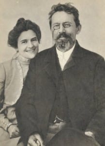 Чехов и его супруга Ольга